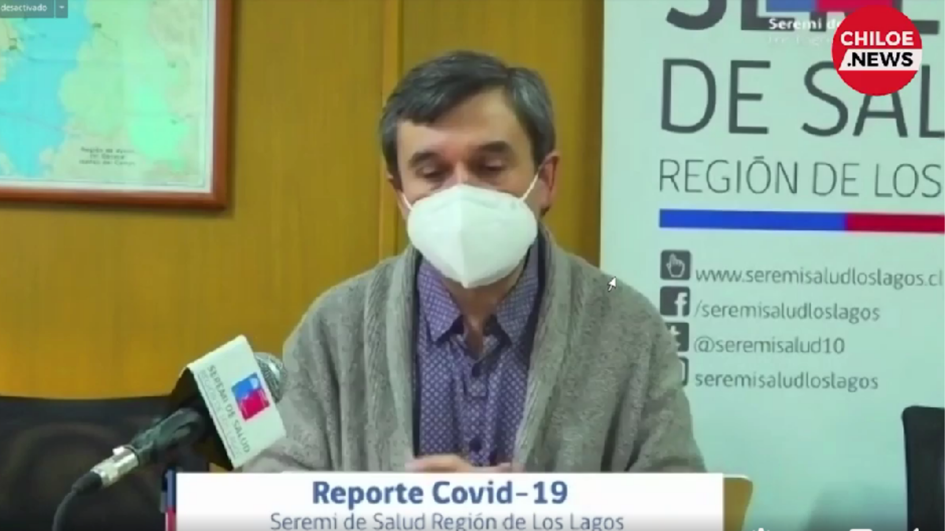 Lee más sobre el artículo SEREMI DE SALUD ENTREGA DETALLES DE LA EXTENSIÓN DEL ESTADO DE EMERGENCIA ANUNCIADO HOY POR EL MINSAL