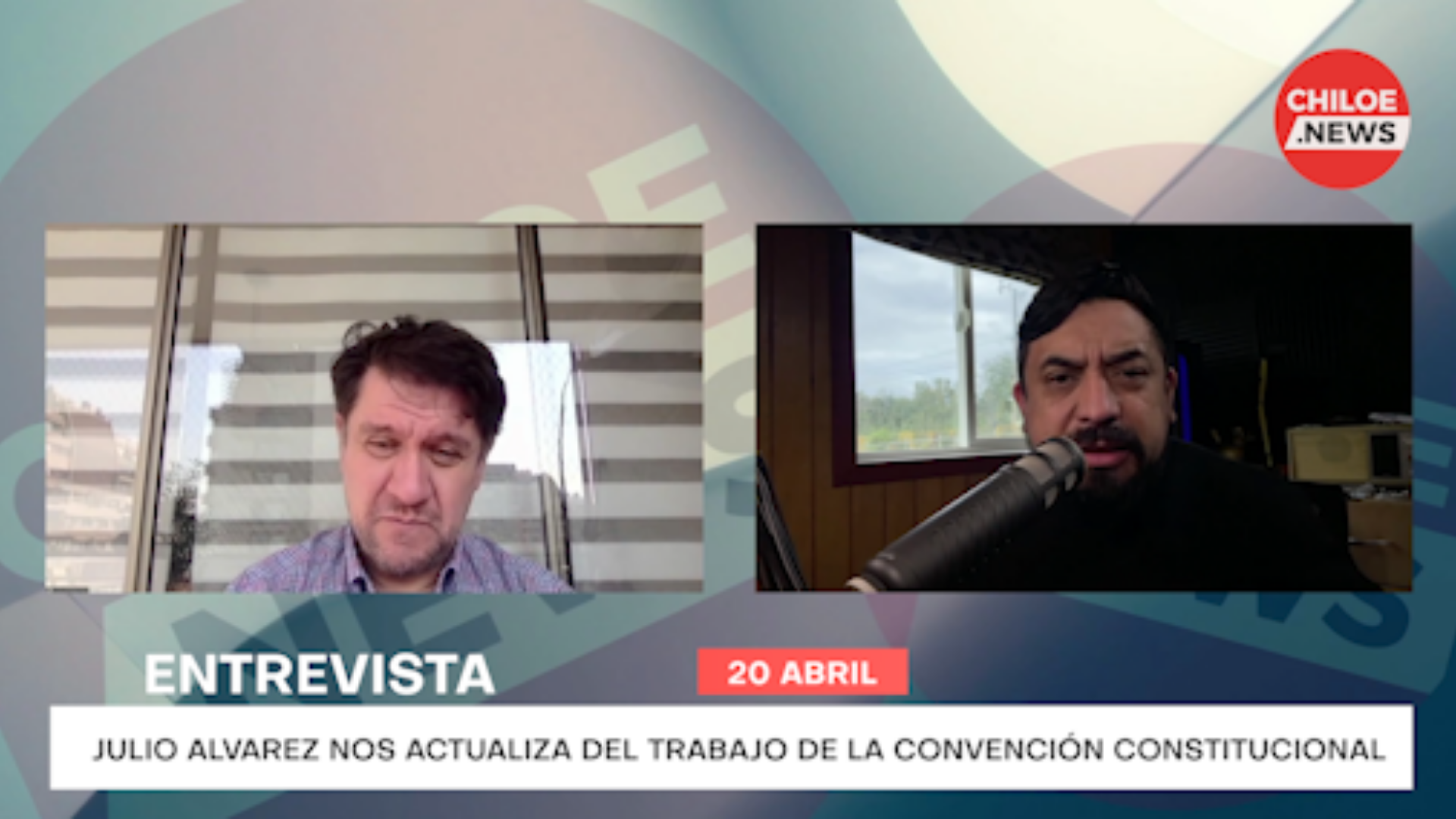 Lee más sobre el artículo Entrevista al constituyente Julio Alvarez “LAS NOTICIAS PARCIALES PRETENDEN DISTRAER EL TRABAJO PROFUNDO DE LA CONVENCIÓN”