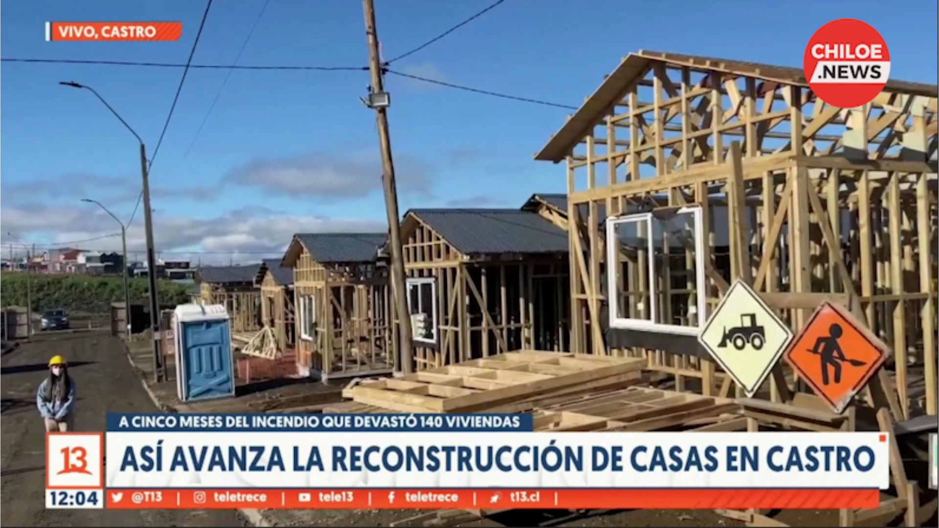 Lee más sobre el artículo CANAL 13 MOSTRÓ EL AVANCE DE LAS OBRAS DE LA RECONSTRUCCIÓN DE POBLACIÓN CAMILO HENRÍQUEZ DE CASTRO.