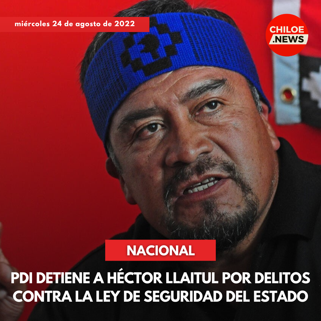 Lee más sobre el artículo Detienen a Héctor Llaitul en Cañete por delitos contra la Ley de Seguridad del Estado