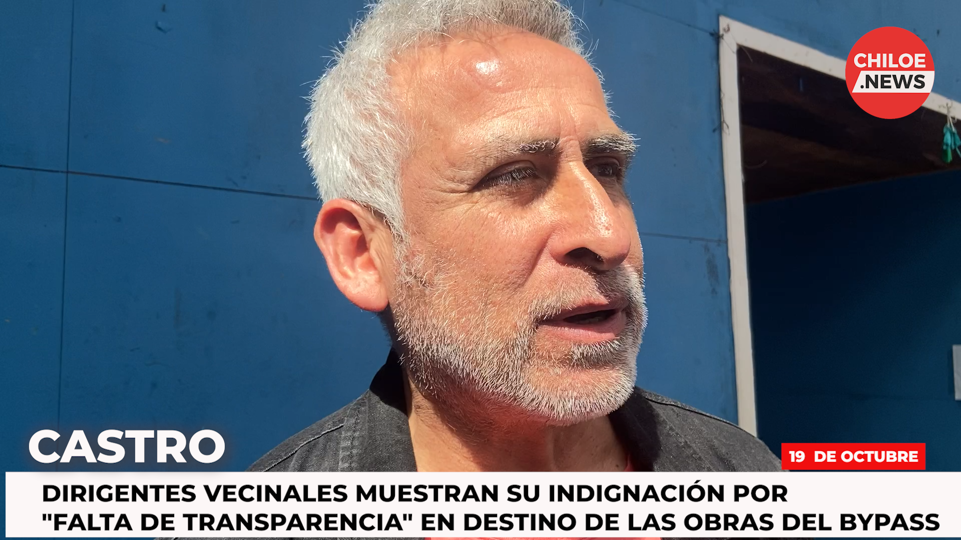 Lee más sobre el artículo «El alcalde no tiene conocimiento de lo que dice» Dirigentes vecinales muestran su indignación por «falta de transparencia» en destino de las obras del Bypass de Castro.