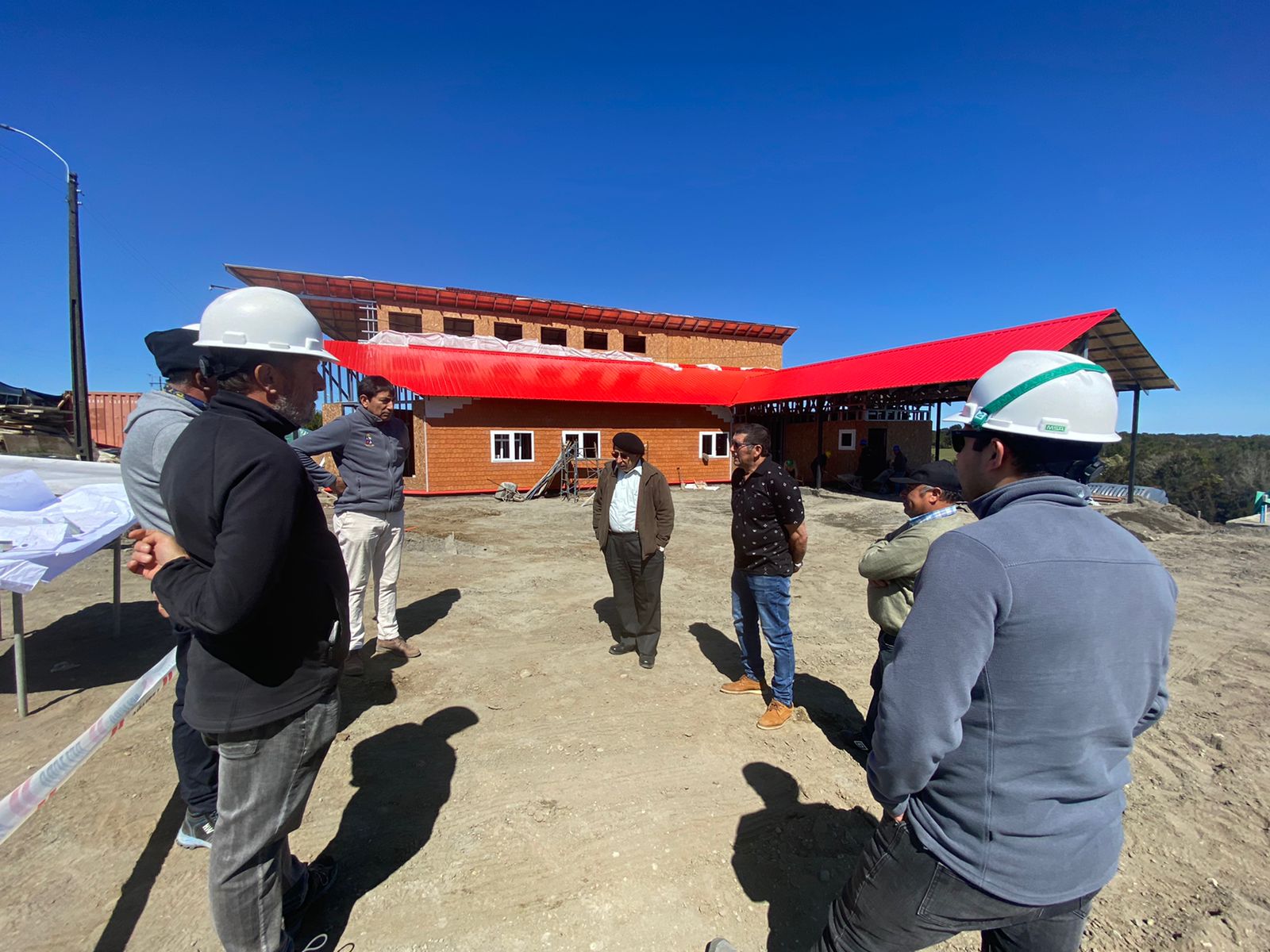 Lee más sobre el artículo Obras de la nueva Posta de Tenaún alcanzan un 58% de avance