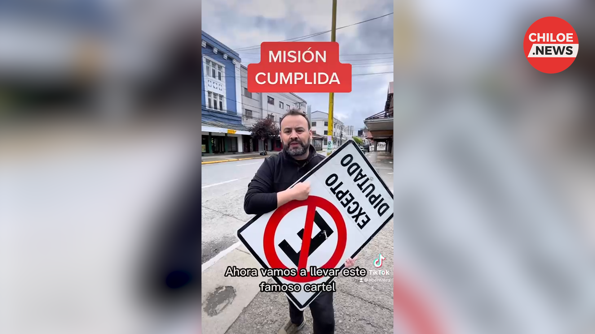 Lee más sobre el artículo No Estacionar Excepto Diputado: Polémico letrero provoca indignación entre los vecinos de Puerto Montt.