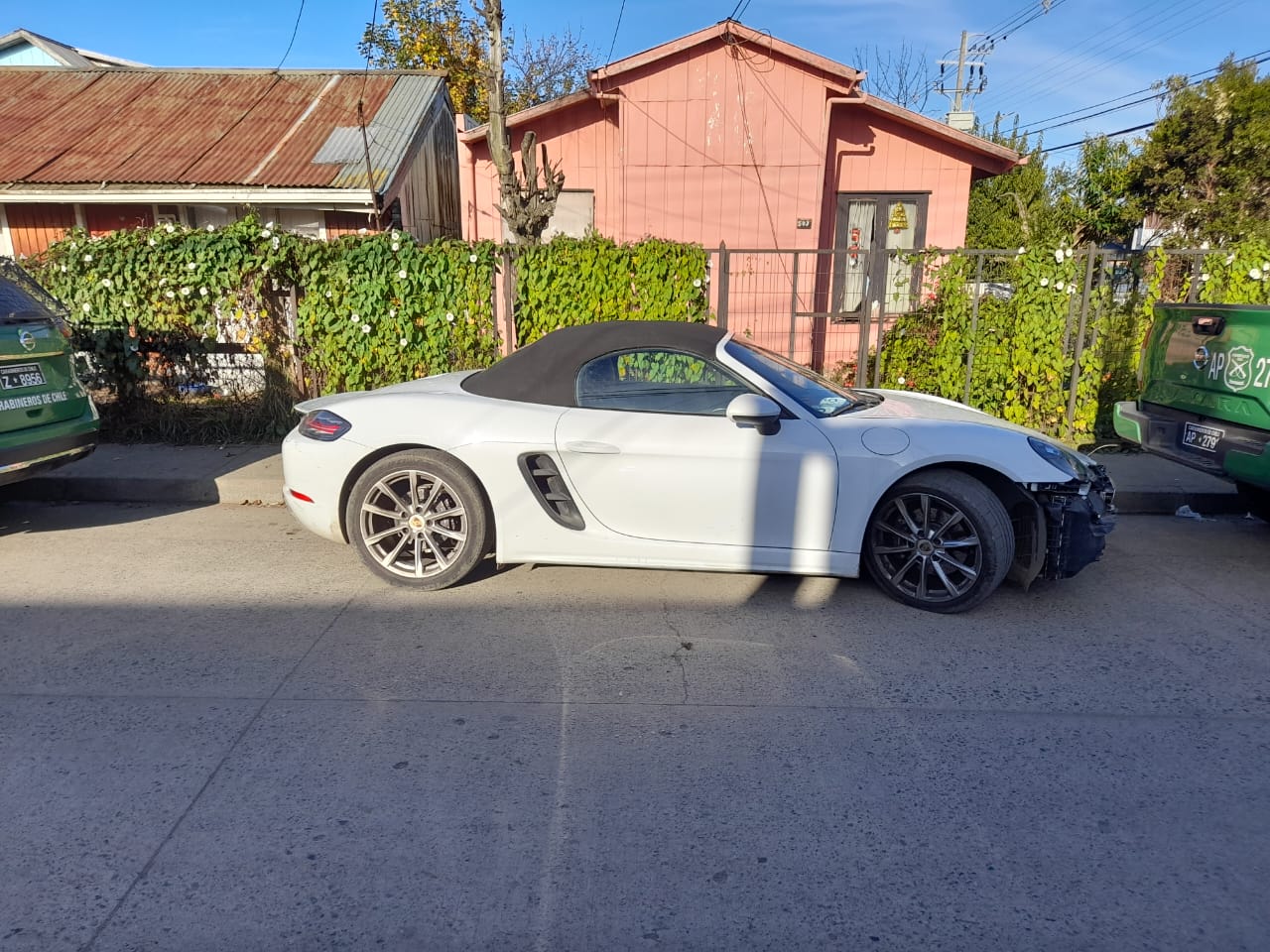 Lee más sobre el artículo Detenido conductor de Porsche robado por receptación en Castro