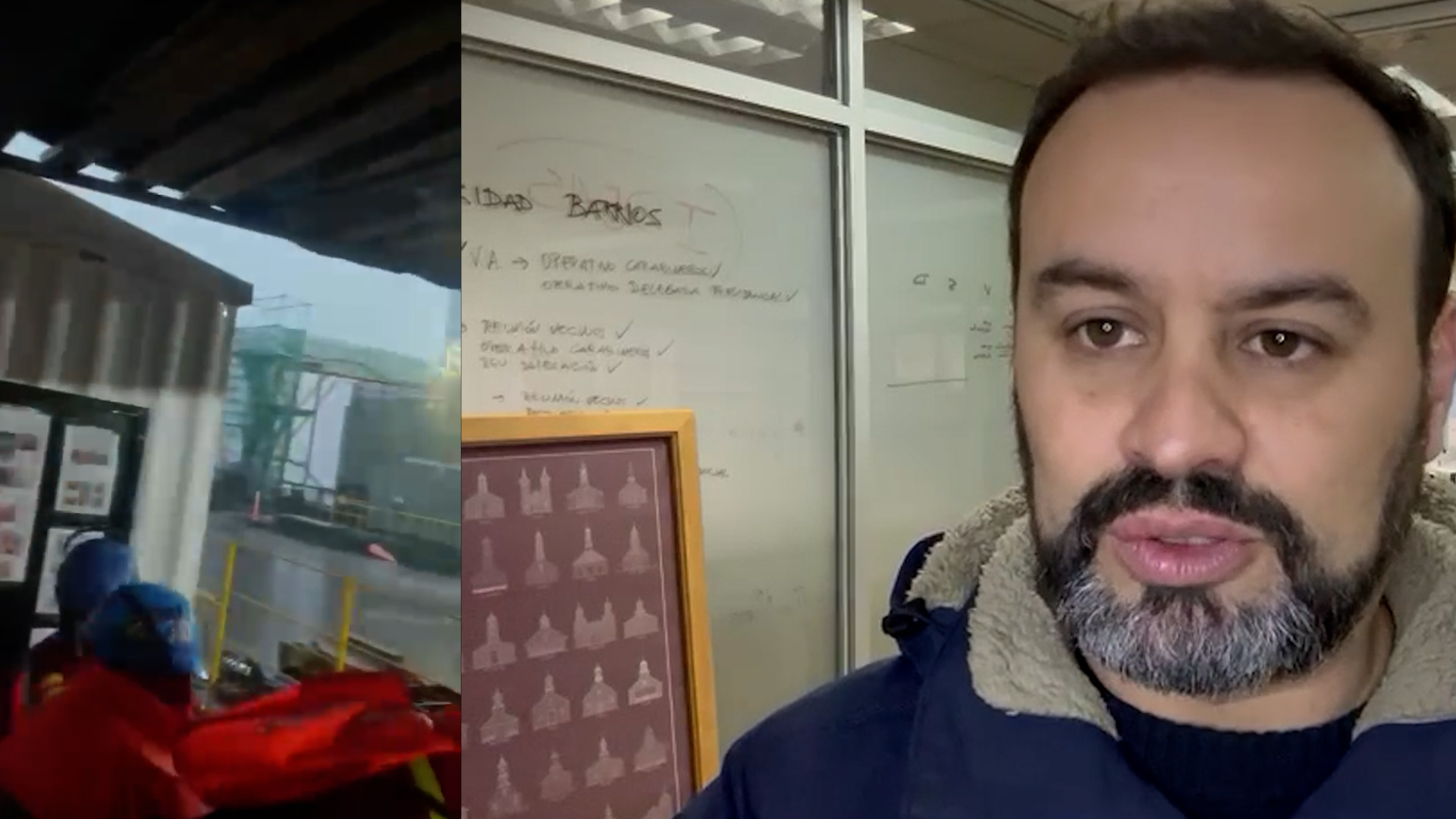 Lee más sobre el artículo Bernales acusa que trabajadores del puente Chacao son obligados a laborar sin resguardo pese a las malas condiciones climáticas que atraviesa la zona