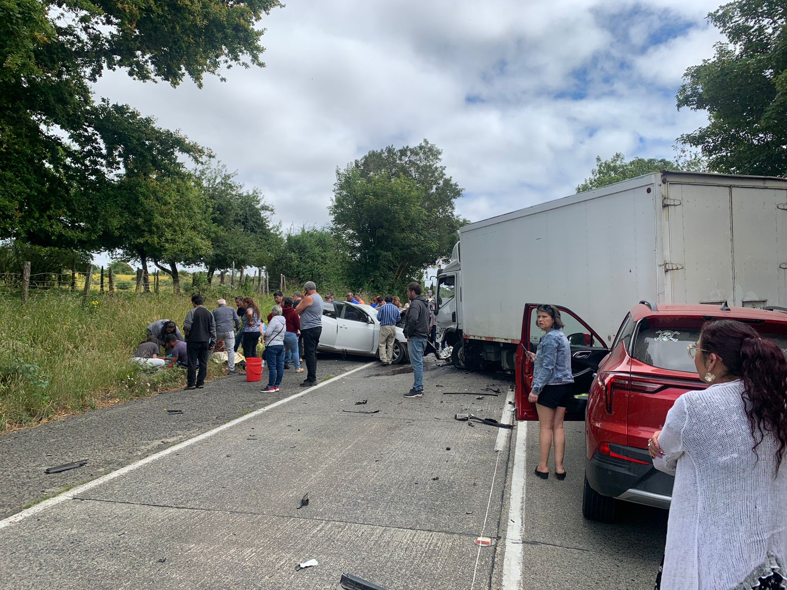 Lee más sobre el artículo 4 lesionados dejó colisión múltiple en sector Palomar: Carabineros investiga la dinámica del accidente.