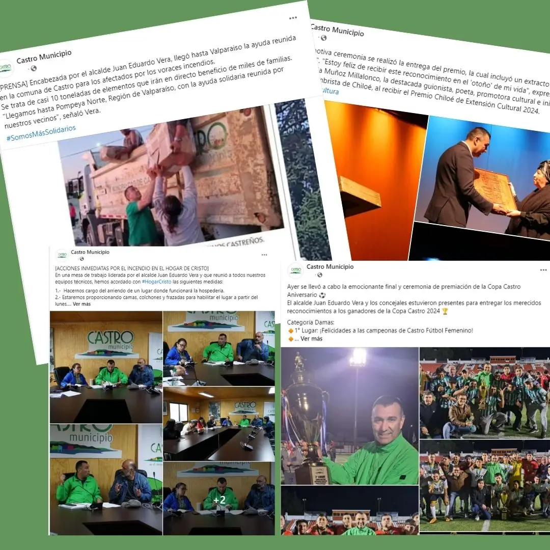 Lee más sobre el artículo Contraloría Regional cuestiona uso indebido de imagen de alcalde Juan Vera en redes sociales de Municipalidad de Castro