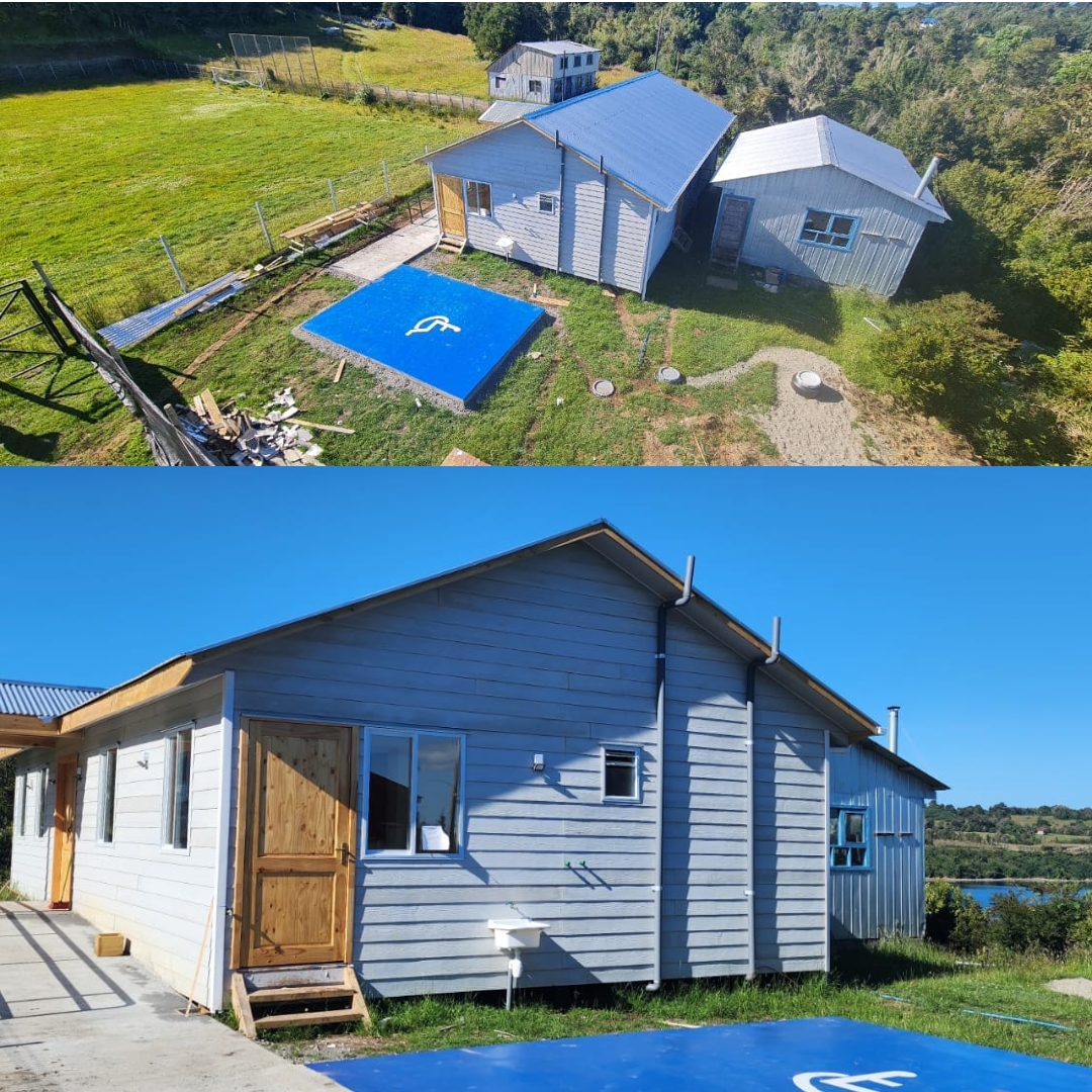 Lee más sobre el artículo Avanza la construcción de la nueva sede del C D Estero Queilen con fondos de la SUBDERE; inauguración prevista para febrero