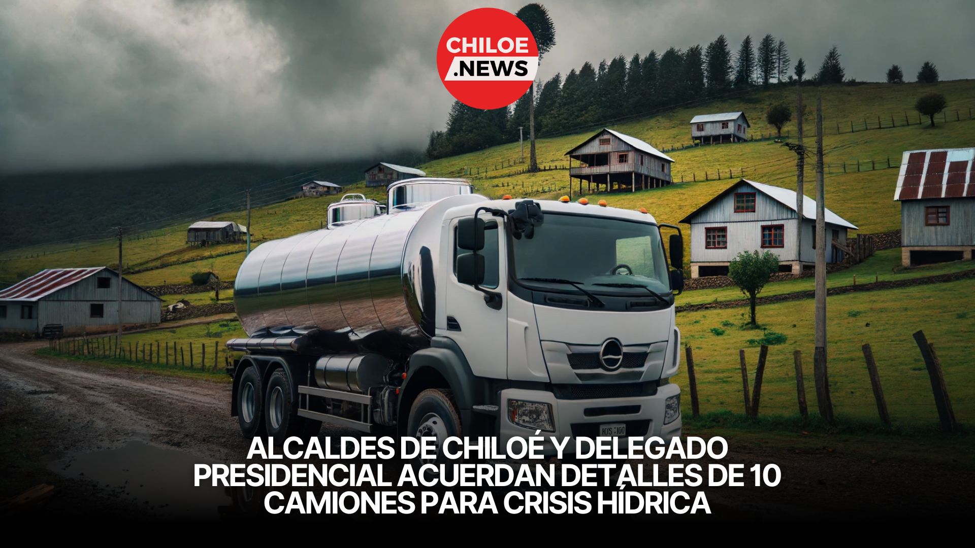 Lee más sobre el artículo Alcaldes de Chiloé y Delegado Presidencial acuerdan detalles de 10 camiones para crisis hídrica