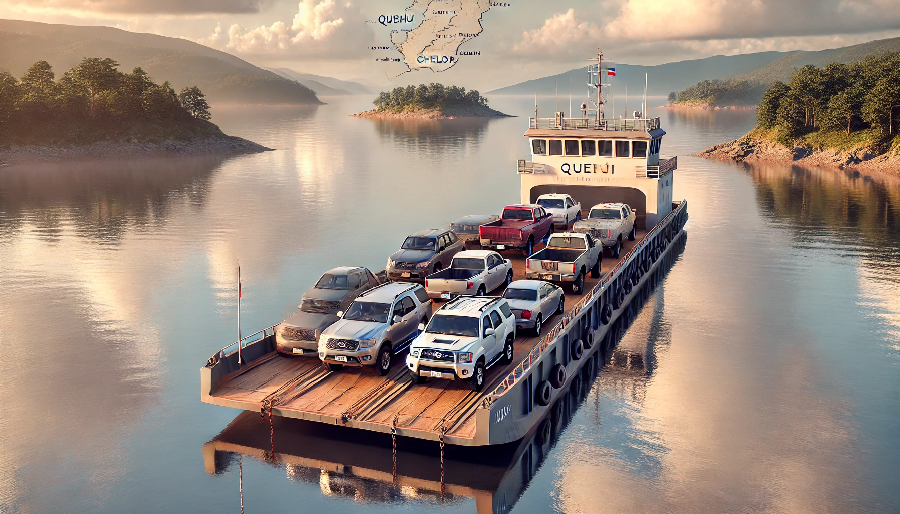 Lee más sobre el artículo Barcaza para Quehui y Chelín: Próximo servicio realizará el transporte de vehículos y mejorará conectividad con Castro