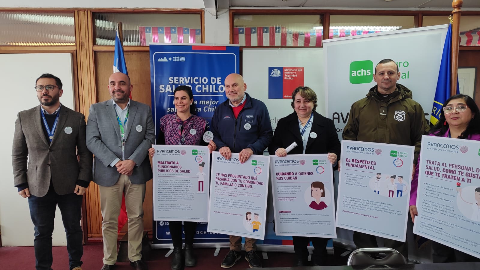 Lee más sobre el artículo Realizan campaña para prevenir las agresiones a funcionarios de la Salud Primaria y Secundaria