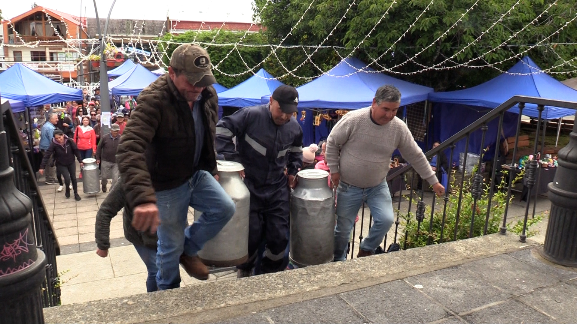 Lee más sobre el artículo Productores lecheros de Ancud regalan leche en protesta por deudas de Chilolac