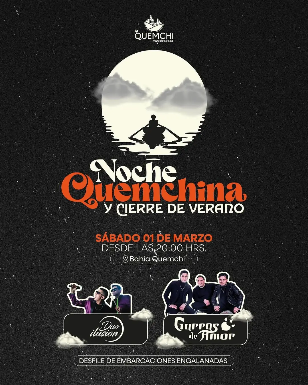 Lee más sobre el artículo Quemchi despide el verano con la «Noche Quemchina» en la bahía