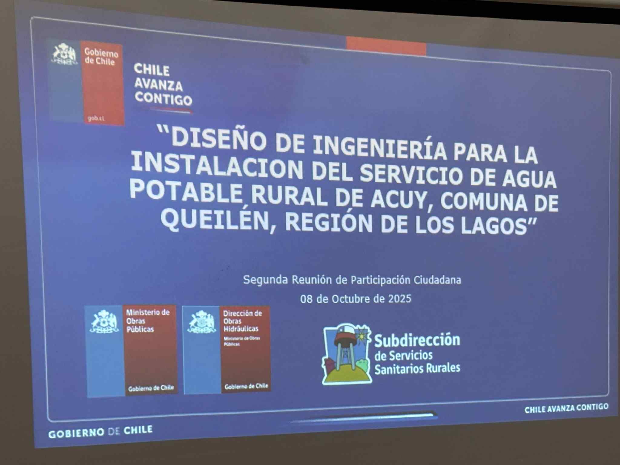 Lee más sobre el artículo Isla de Acuy obtendrá Suministro de Agua Potable: Alcalde Vargas de Queilen anuncia diseños en fase final