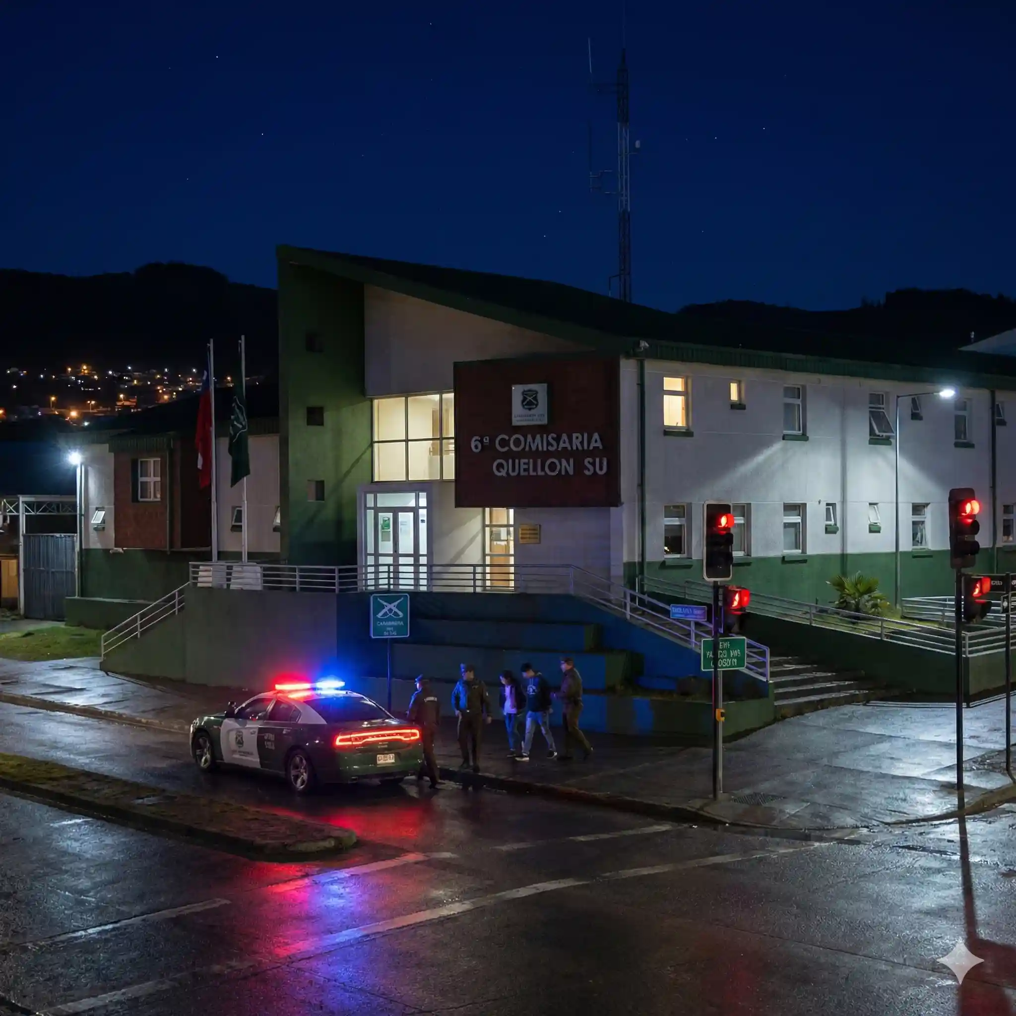 Lee más sobre el artículo Carabineros detiene a dos adolescentes involucrados en violento asalto a taxista en Quellón