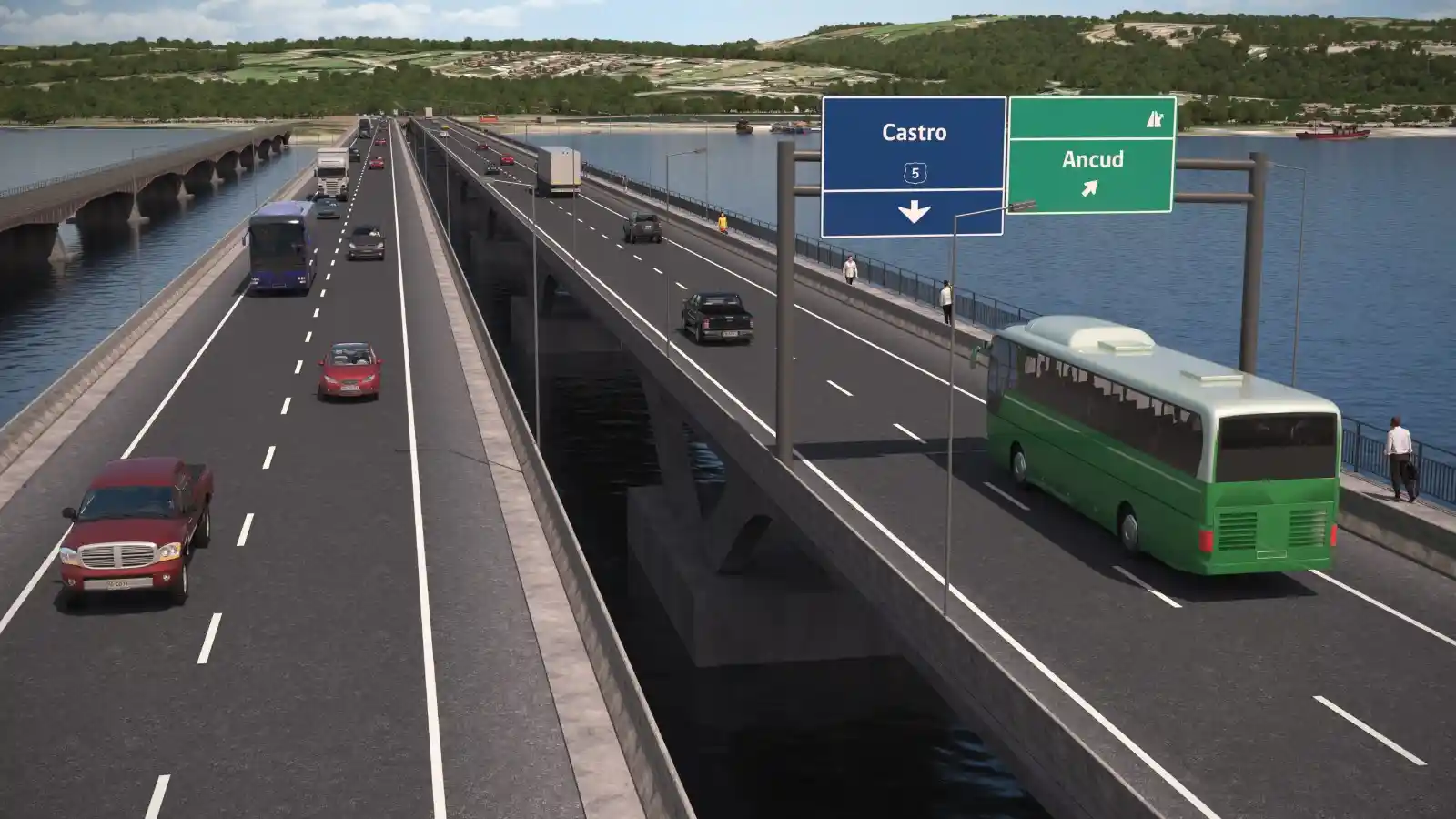 Lee más sobre el artículo Publican adjudicación de contrato para la doble vía de la Ruta 5 en el tramo Chacao-Chonchi