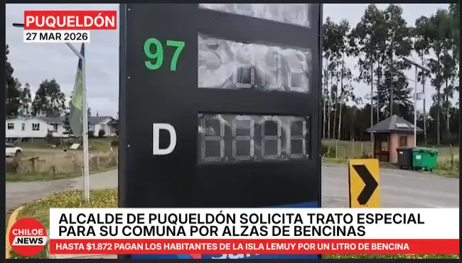 Lee más sobre el artículo Alcalde Republicano solicita trato diferenciado ante alza de combustibles: Bencina de 97 octanos roza los $1.900 en Puqueldón
