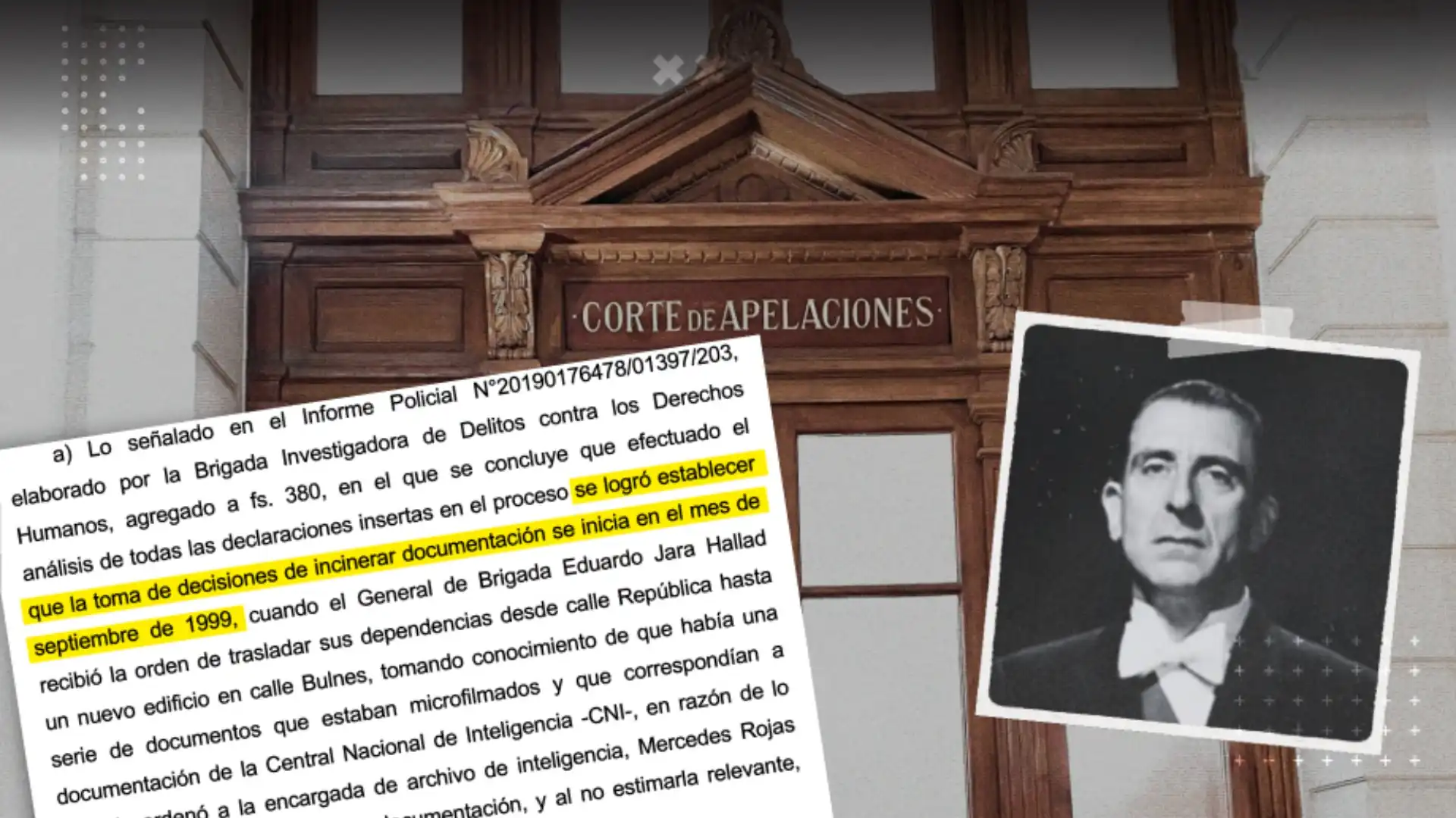 Lee más sobre el artículo Justicia y Memoria: Corte de Santiago ratifica condenas contra exoficiales por destrucción de archivos clave de la CNI